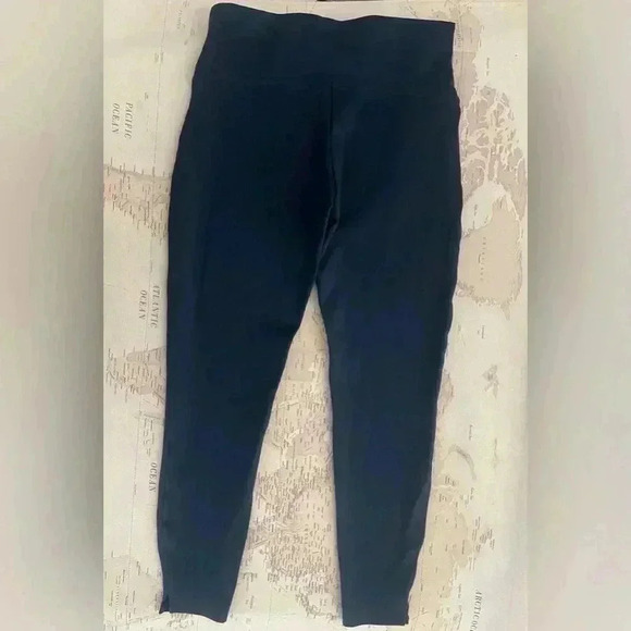 SPANX Navy Pointe Slim Pants Hidden Tummy Panel Size XL - Picture 6 of 10